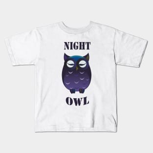 night owl Kids T-Shirt